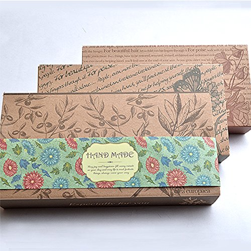 Wakehurst Wrap Papier Etiketten Seife Verpackungsmaterialien für Hand gemacht Seifenkisten Taschen 20 Blätter (Gänseblümchen) - 3