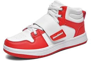 LAZAZAFI Boys Girls Sneaker High Top Basketball Shoes Kids Trainers Outdoor Sports Athletic Shoes Walking Shoes for Athletic School Gym