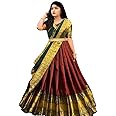 JAY NEJADHARI CREATION South indian Fancy Designer Flared Bridal lehenga Choli For Girls-Kumkum.
