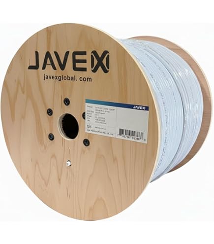 Premiertek Cavo Ethernet CAT6 UTP 304,8m (1000ft) | Giallo | 23 AWG CCA | Bulk In Easy Pull Box
