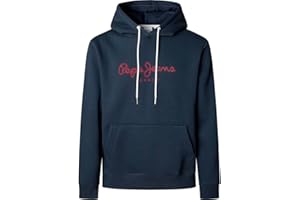 Pepe Jeans Macbeth Plain Hoodie Sudadera Unisex Adulto (Pack de 1)