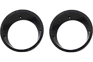 JSP MANUFACTURING JSP - Adattatori per altoparlanti da 5,25" a 6,5" per carene Harley Batwing FLHX FLHT 96-13