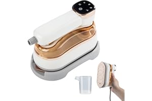 ALCHIAUTO clothes steamer handheld travel garment steamer handheld 1200w steam iron clothes Foldable and Portable, Ideal for Home, Travel and Office, Quick at Removing Wrinkles