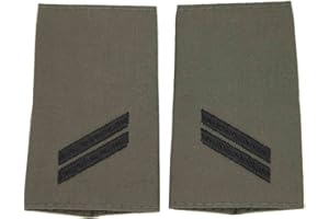 baum-m gmbh Rangschlaufen für die Deutsche Bundeswehr (Heer) oliv mit schwarzem Stick