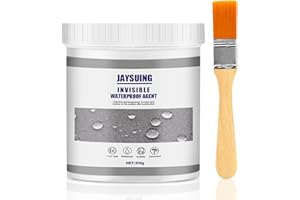 Eurtes przezroczysty wodoodporny środek do powlekania, 300 g, niewidoczny środek wodoodporny, masa uszczelniająca wodoodporna, izolacyjna emulsja uszczelniająca do łazienki, toalety, płytek, ścian