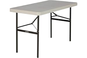 Lifetime à Vie Commercial Table Pliante 121.92x71.12x73.66 cm 4-Foot | 122cm
