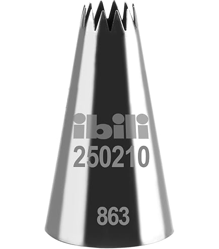 Patisse Beccuccio Rotondo In Acciaio Inox 9mm – Per Decorare Torte E Dolci