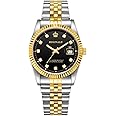 REGINALD Fashion Unisex Watch Luminous Hands Sapphire Stainless Steel Quartz Dial Watches