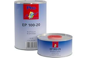 MIPA EP 100-20 2K-EP-Grundierung Set, RAL 7032 1kg, SET inkl. Härter