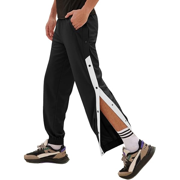 Pantalon De Jogging Déchirable PINSPARK - Ouverture Latérale Avec Boutons-Pression - Idéal Postopératoire Ou Sport