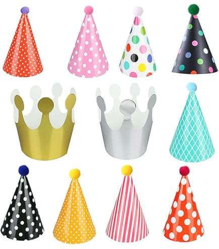 Lot De 6 Chapeaux De Fête Sirène - Décoration Pour Anniversaire, Mariage Ou événement Festif
