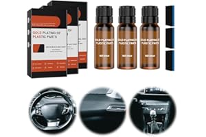 MATAME Kunststoffsanierung Für Autos, 2024 Nue Auto-Kunststoffreiniger, Auto Kunststoff Auffrischer, Kunststoffpflege Auto, Reparaturmittel für Autokunststoffe, Kunststoffsanierungsmittel Für Auto (3PC)