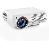 Beamer, 5000 Lux Video Projektor Full HD Crenova XPE660 unterstützt 1080P Heimkino led Beamer , Verbindung mit…