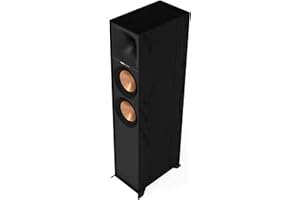 Klipsch R-600F Black (unità) - Altoparlante da pavimento nero 100W/400W - 8 Ohm - woofer 6,5 pollici