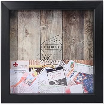 Decoration Concert Ticket Collection Shadow Box Music Is Life With