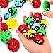 Produktbild German Trendseller® - 24 x Mr. Lady Bug - Hüpfer für Kinder  NEU   Kindergeburtstags Mix  SUPER Sprungkraft   Bunte Farben  24 Stück