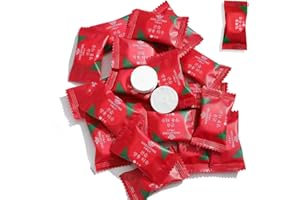 EODKSE Toallas Comprimidas 50 Piezas - Mini Toallitas de Cara y Viaje - Portátiles y Mágicas - Limpieza Facial en Interiores y Exteriores - Ideal para Deportes,