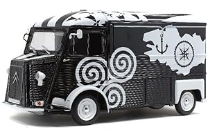 OPO 10 - Voiture Miniature de Collection 1/18 Solido, Reproduction Compatible pour Citroen Type HY Breizh 1969-4812