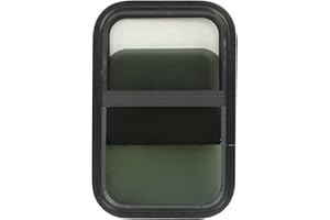 KAKAKE Finestra per camper 590 x 390 mm, finestra scorrevole arrotondata, installazione orizzontale verticale infrangibile con zanzariere per camper