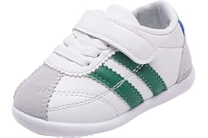 DEBAIJIA Bebé Primeros Pasos Zapatos 3-18M Niños Zapatillas Deporte Infantiles Suave Suela Transpirable Ligeroe Niña Niño Antideslizante