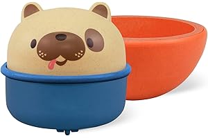 Tiger Tribe Rocking Rollers (Dog) | 2-in-1 Rocking Dog On Wheels | Vehicle Toys | Toddler Toys | Made From Eco Friendly Bio Plastic | Develops Fine Motor Skills | For 18+ Months