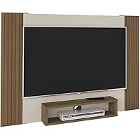 Artely Jet Plus Wall Panel For 42 Inch Tv, Rustic Brown, W 120 X D 28 X H 89.5 Cm : Amazon.ae ...