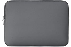 RAINYEAR MAKE LIFE EASIER RAINYEAR 14 Inch Laptop Sleeve Protective Case Soft Lining Padded Zipper Cover Carrying Bag Compatible with 15" Macbook Air M2 2023 A2941 14" Notebook Computer Tablet Ultrabook Chromebook(Grey)
