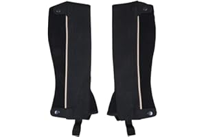 RAD The Ultimate Strength Horse Riding Half Chaps Amara Gaiters Equestrian Unisex Amara half chaps Men Women
