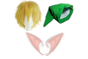 thematys Jeu de costumes de héros de jeux vidéo - elfe costume de héros de l'enfance adultes enfants - Mardi Gras Carnaval Enterrement de vie de garçon Fête & Cosplay - Femmes Hommes