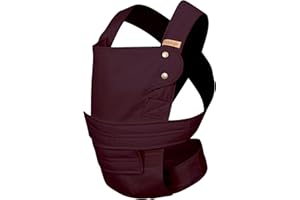 marsupi Classic Babytrage - Neugeborene von der Geburt bis zu 15 kg - Baby Erstaustattung - Klett-Verschluss - Leicht und Kompakt - Berry L