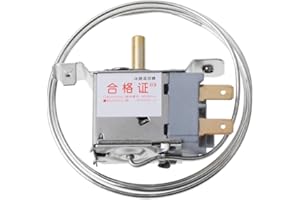Ocobudbxw regulador de temperatura nuevo WPF22-L 2Pin frigorífico Termostato hogar metal