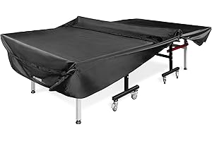 Navaris Funda para mesa de ping-pong ajustable - Cubierta protectora para tablero de tenis de mesa plegado/desplegado - Para 