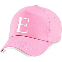 Casquette Brodée Lettre A – Pour Enfants 4-14 Ans – Unisexe – Qualité Premium – Exclusivité Amazon
