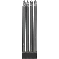 QUARKZMAN TS8 Torx Sicherheitsbit – 5-Punkt Stern, Magnetisch, 1/4 Zoll Sechskant, 50 Mm, Aus S2 Stahl
