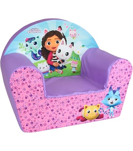 Fauteuil Enfant Lulabi Minnie Icon - Rose - Coton Et éponge
