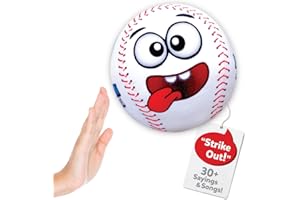 MOVE2PLAY Move 2 Play Ballon de Baseball Parlant hilare - Fait Apprendre à s'amuser