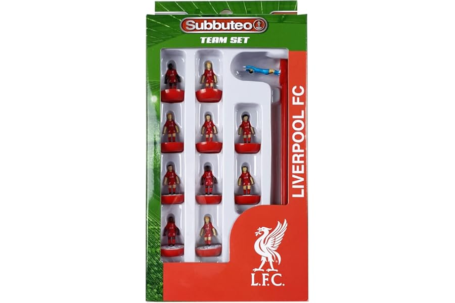 Subbuteo Official Liverpool FC Player Set, Red