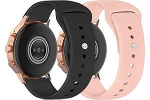 KIBDSNG Silicone Sport Watch Straps for Women and Men - Soft Waterproof Rubber Quick Release Replacement Bands, 16mm 18mm 20mm 22mm