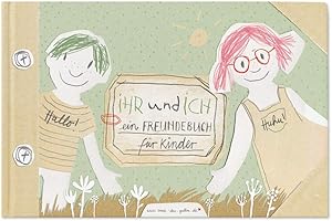 ‎EINE DER GUTEN Freundebuch für Kinder & Kinderfreundschaften, Kinderfreundebuch für Schule & Kindergarten, Erinnerungsalbum Ihr und ich, A5 Quer, Buch Hardcover, Eintragbuch als Poesiealbum für Jungen & Mädchen