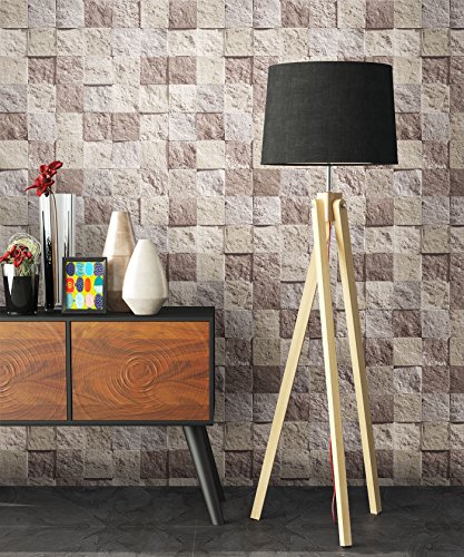 Steintapete Vliestapete Stein Beige Natur , schöne edle Tapete im Steinmauer Design , moderne 3D Optik für Wohnzimmer, Schlafzimmer oder Küche inkl. Newroom Tapezier Ratgeber mit super Tipps! - 5