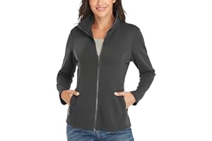 DILGUL Felpa Donna e Tasche, Maniche e Zip, Basic Tinta Unita, Manga Lunga