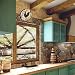 SkyNature Quartz Movement Silent Non-Ticking Wooden Wall Clocks (12 inch rooster)