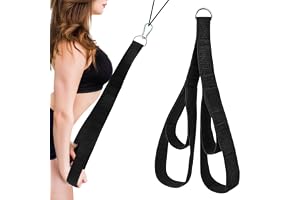 fuxunamz Triceps-repet, Gym-handgrepp, Gym-skivor Multifunktion, Två Storlekar i en, Extra lång rem, Motståndsband för tränin