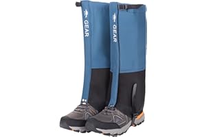 ‎HOLWIM Holwim Outdoor Gamaschen 620D Schnee Gamaschen, Gamaschen Wasserdicht geschützt beim Wandern, Jagd, Schnee, Winter, Regen Gaiters Regenstulpen, und Skifahren Unisex