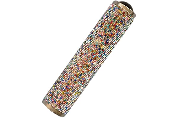 ZEALMAX Kaléidoscope Classique en Verre Multicolore, Fait Main, Jouet nostalgique pour Enfants et Adultes