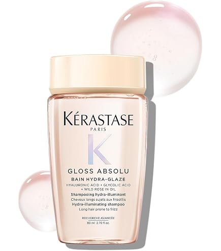 Kérastase Gloss Absolu Anti-Frizz Shampoo For Bouncy, Glossy Hair