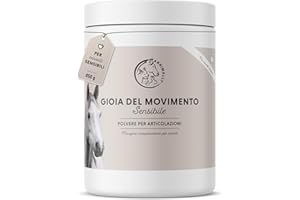 ANNIMALLY Polvere per Articolazioni Cavalli 850g con Collagene, Camomilla, Msm Cavalli(Zolfo), Glucosamina, Condroitina- Msm integratore per Cavalli articolazioni Cavalli - Artiglio del Diavolo Cavallo
