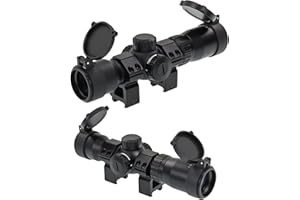 X- BOW FMA ENGINEERING X-Bow FMA 1.5-5x32 IR - Zielfernrohr, müheloses erreichen auch weiter Distanzen, Vergrößerung stufenlos einstellbar, beleuchtetes Absehens