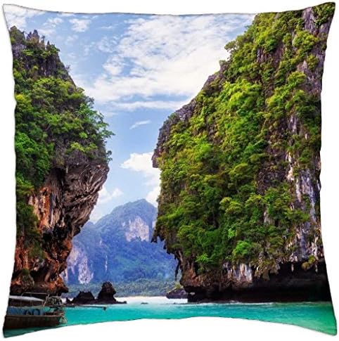 iRocket - Ao-Nang,Thialand - Throw Pillow Cover (16" x 16", 40cm x 40cm)