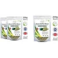 Sinew Nutrition Green Coffee Beans for Weight Management - 400 g + 100 g Free (250 g x 2 Piece) & Sinew Nutrition Green…